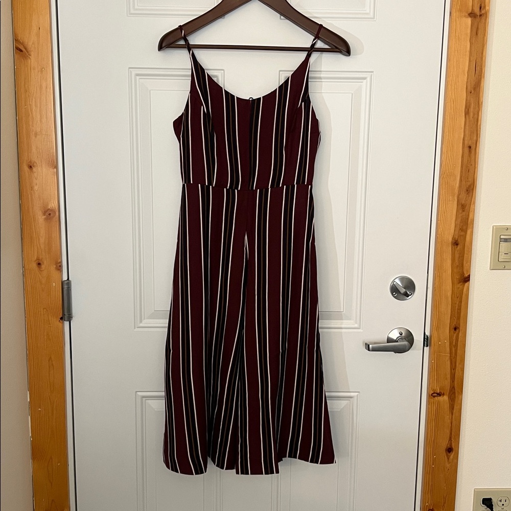 Striped Burgundy Jumper